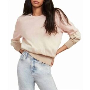 Veronica Beard Ladies Nikasha Pullover Ombre Pink/Ivory/Khaki Tie Dye
